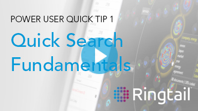 Quick Tip: Quick Search Fundamentals