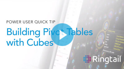 Quick Tip: Building Pivot Tables with Cubes